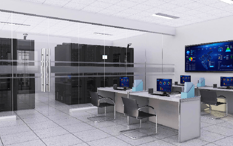 靈臺(tái)鈺圣有機(jī)農(nóng)業(yè)公司安防監(jiān)控、門(mén)禁機(jī)房設(shè)備硬件案例